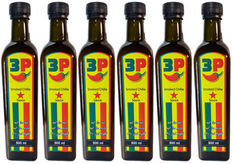 Sauce 3P Smoked Chilli   500ml 6 Pack